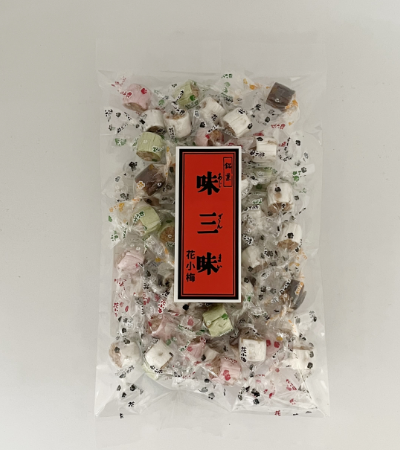 味三昧花小梅 80g(白・黒糖・抹茶・苺)